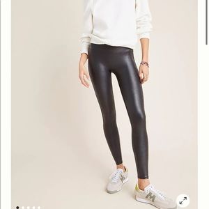 Spanx Faux Leather Leggings